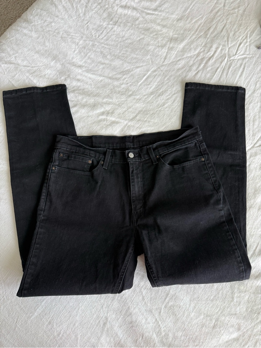 LEVIS Classic Men's Black Straight-Leg Jeans